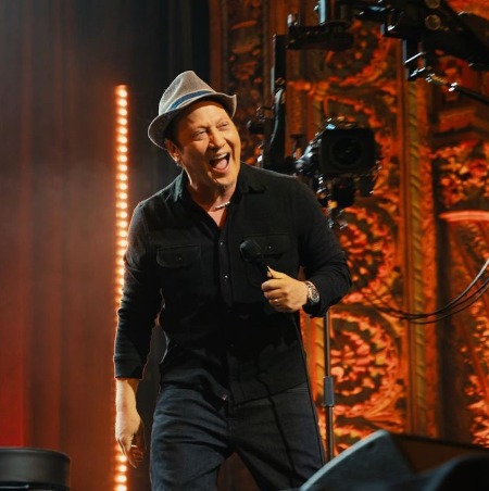 Rob Schneider during one of his comedy specials in Florida. 
